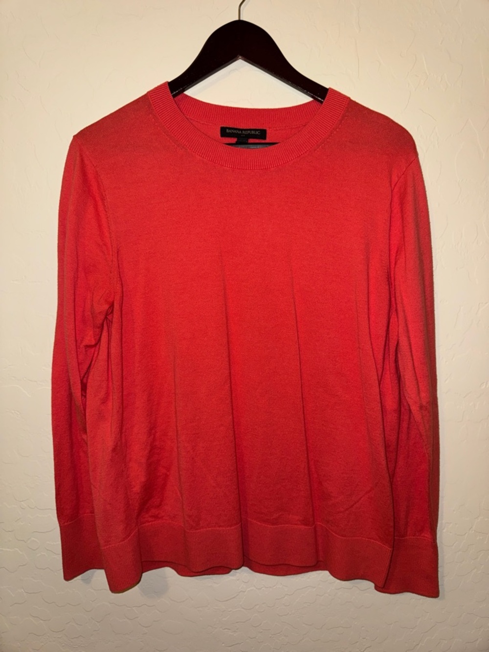 Banana Republic Coral Crewneck Women's Sweater